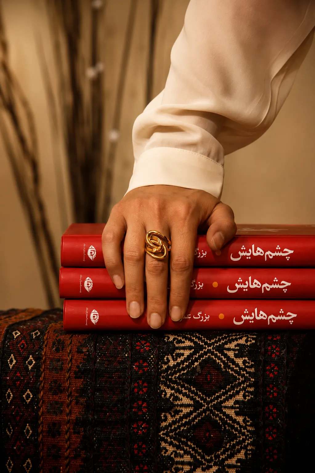 انگشتر  حامی گلد